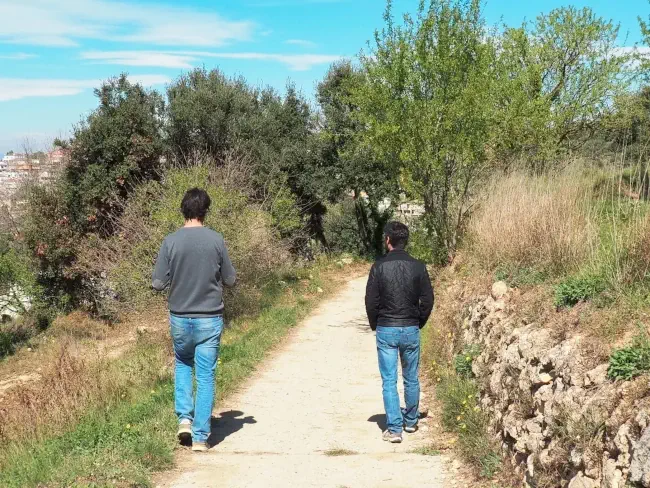 Camí de tornada a Cal Gori